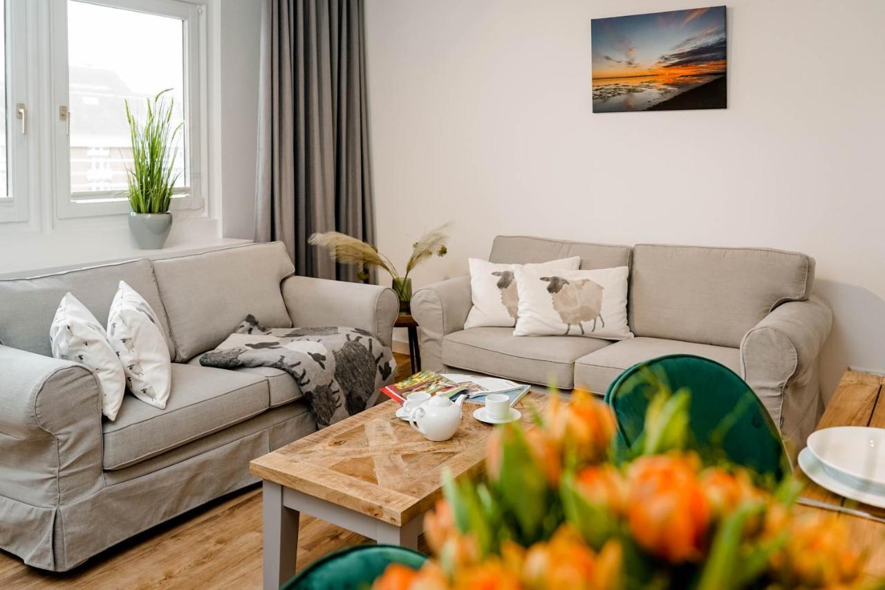 Penthouse Mit Meerblick Westerland Exteriör bild