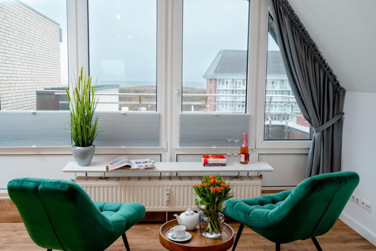 Penthouse Mit Meerblick Westerland Exteriör bild