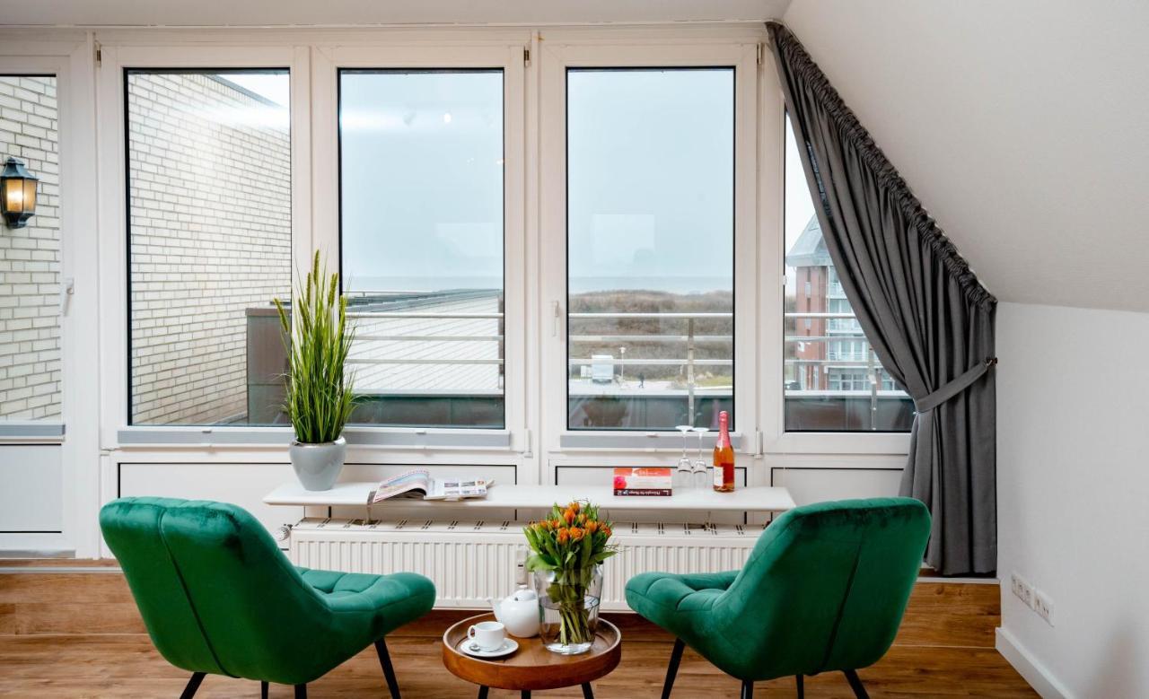 Penthouse Mit Meerblick Westerland Exteriör bild
