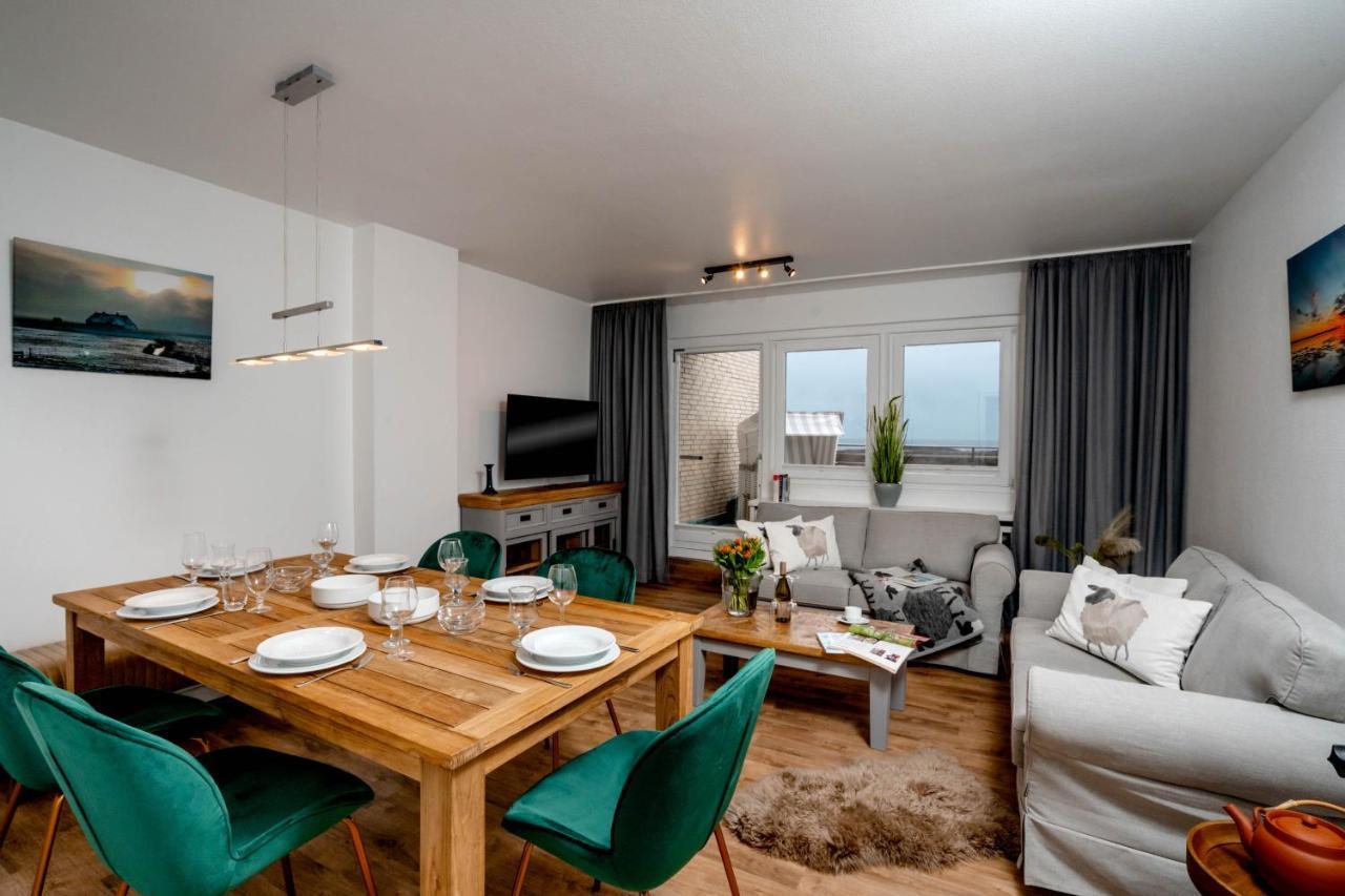 Penthouse Mit Meerblick Westerland Exteriör bild