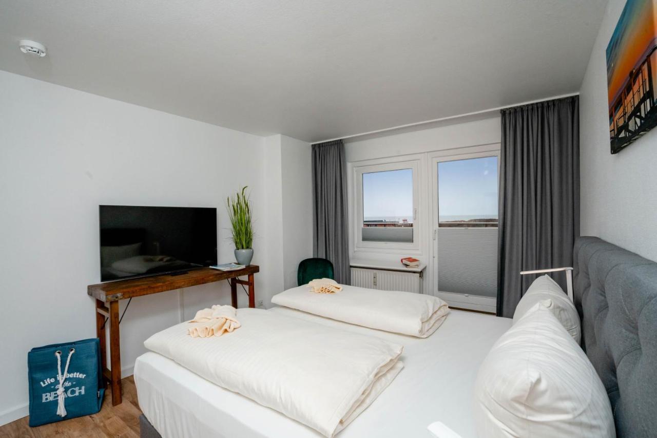 Penthouse Mit Meerblick Westerland Exteriör bild