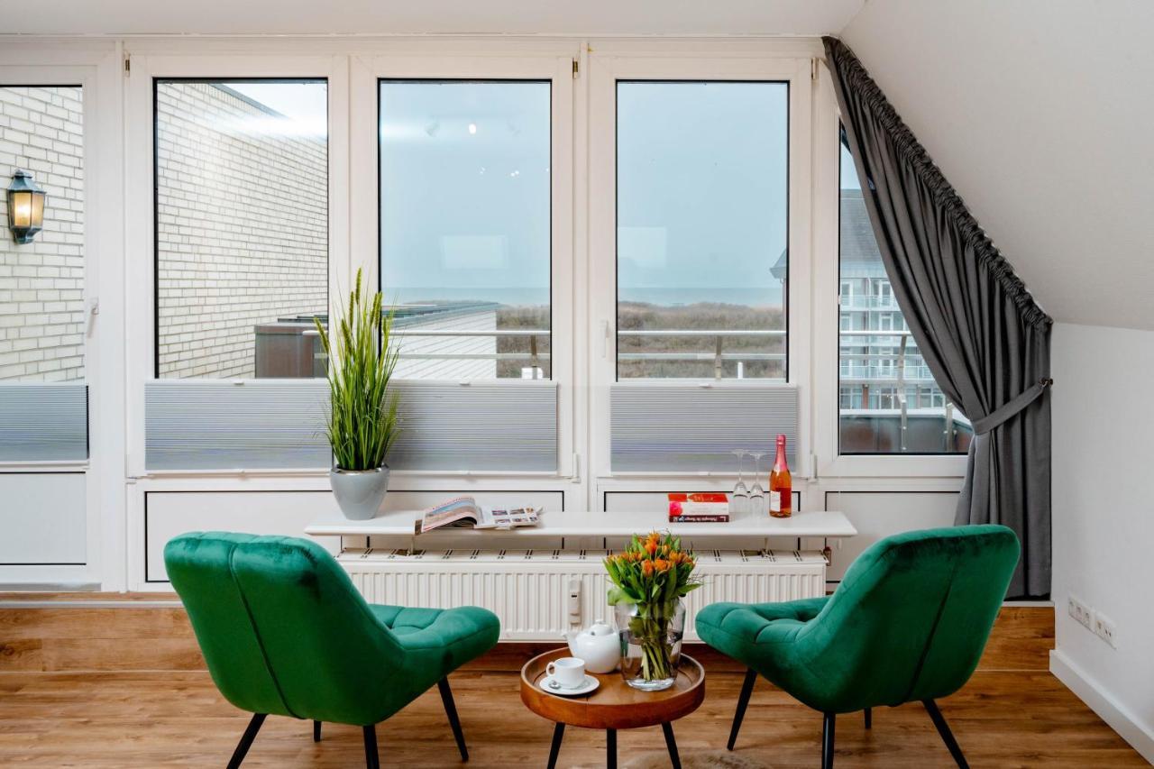 Penthouse Mit Meerblick Westerland Exteriör bild